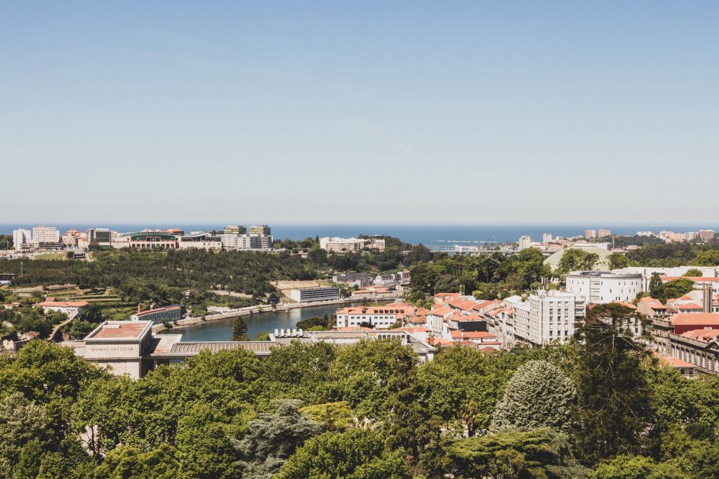 La vue depuis la tour des Clercs à Porto