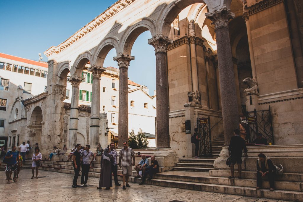 Split, Croatie, palasi des Doclétiens