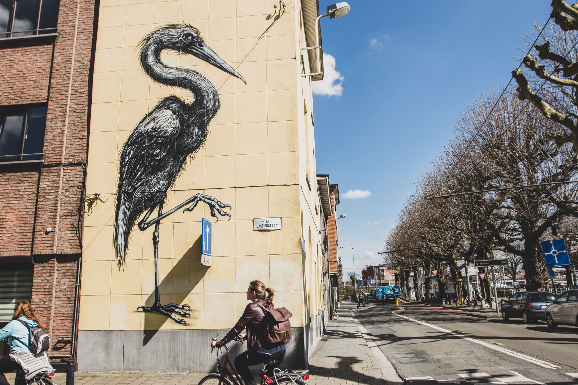 Street art à Gand en Belgique