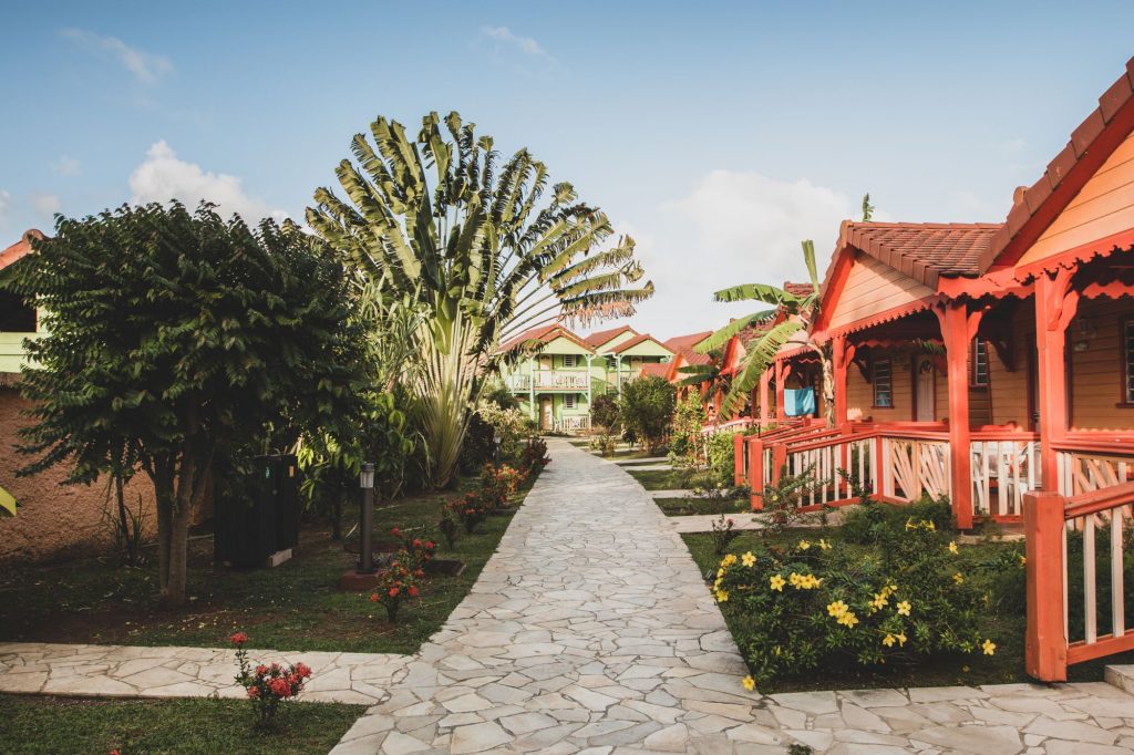 L'hôtel Bambou à l'Anse Mitan en Martinique