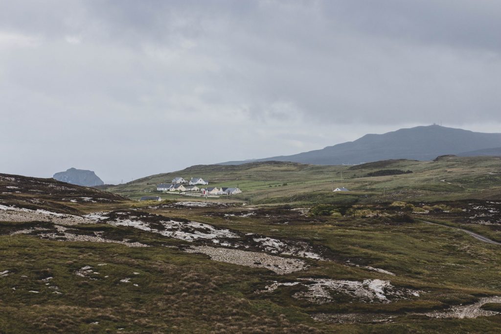Malin Head sur Inishowen dans le Donegal en Irlande