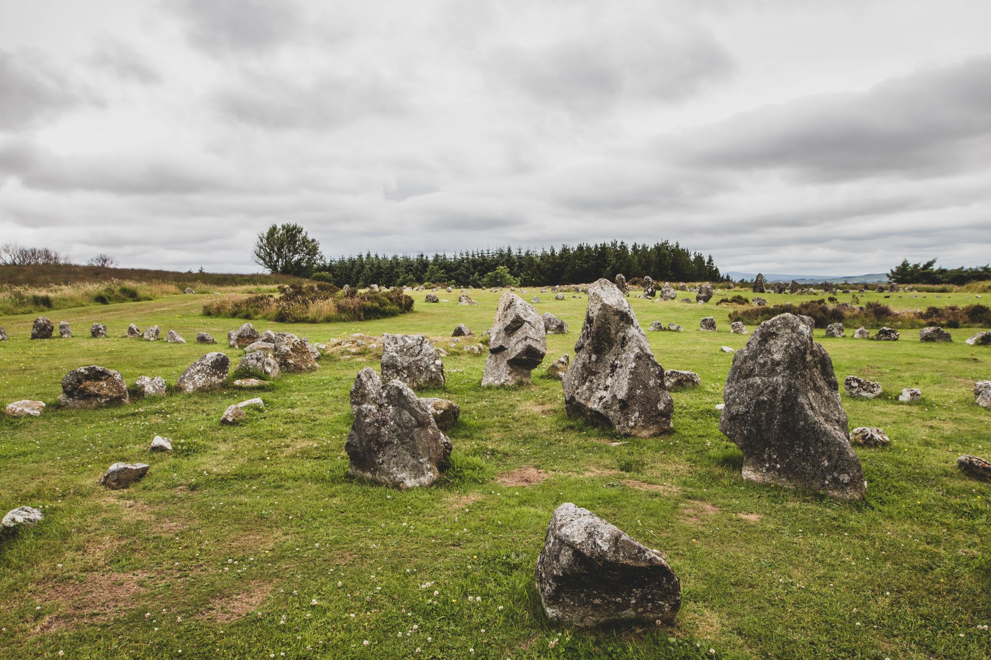 Beaghmore Stone Circle dans le comté de Tyrone