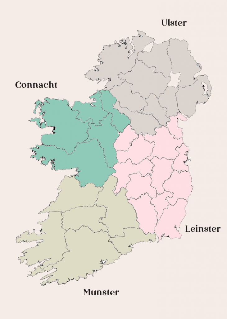 Provinces d'Irlande