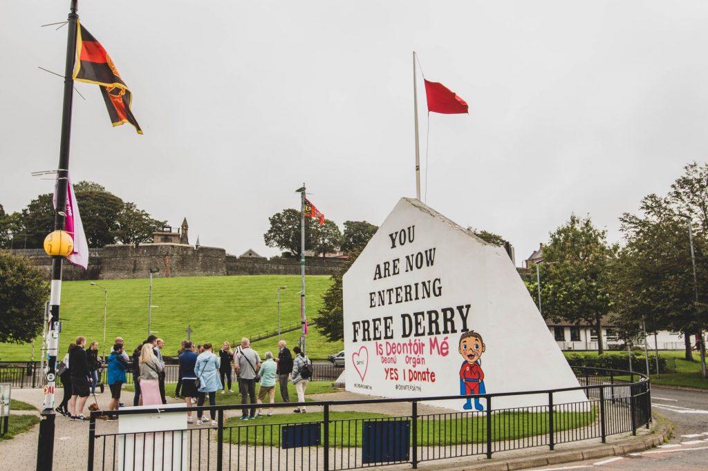 Visiter le Bogside à Derry en Irlande du Nord