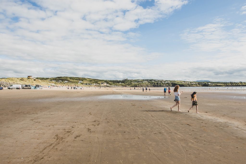 La plage de Rossnowlagh dans le Donegal