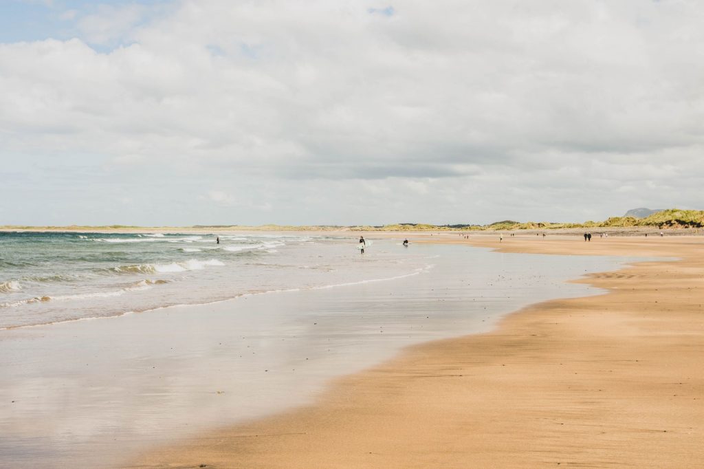Streedagh Beach dans le comté de Sligo en Irlande