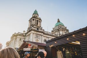 Marché de Noël à Belfast en Irlande du Nord